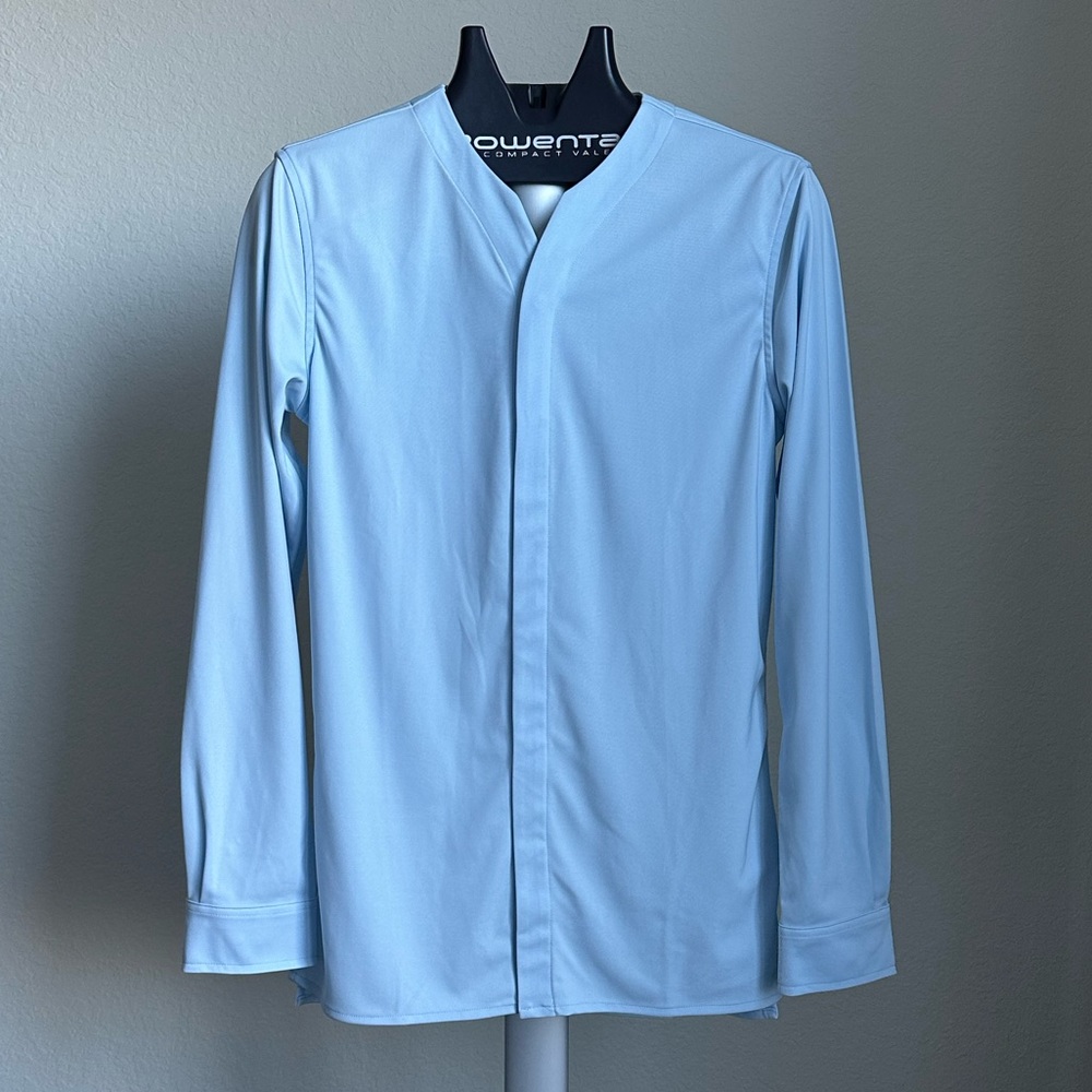 New Cheegs Slim Fit Long Sleeve Performance Button Down